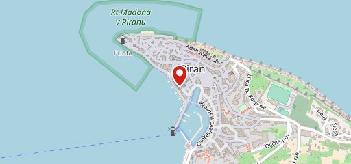 Hotel Piran sulla mappa