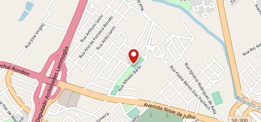 Hotel - Pousada Bem Bom no mapa