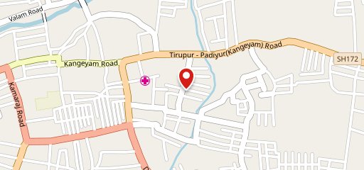 Hotel rainbow on map