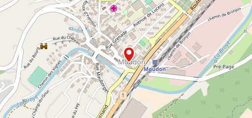 Hotel Restaurant du chemin de fer sulla mappa