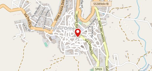 pergolato hotel sa horte sulla mappa