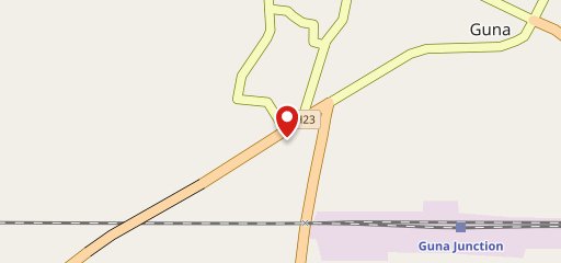 Hotel Shehnai and Silver Spoon Restaurant GUNA on map