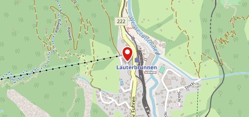 Hotel Silberhorn sulla mappa