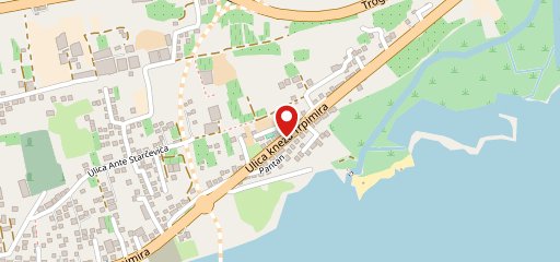 Hotel Trogirski Dvori sulla mappa