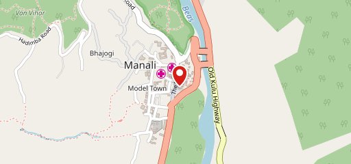 Hotel Van Vihar View and Madrass Cafe on map