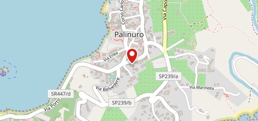 Ristorante Cinquestelle Palinuro sulla mappa