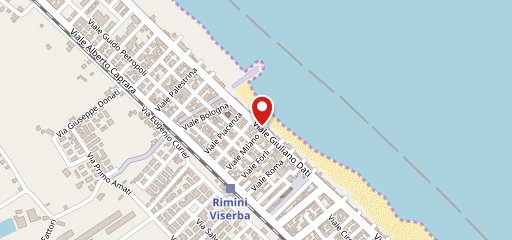 Hotel VistaMare Viserba sulla mappa