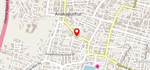 Hotspot sandwich and smoothies on map