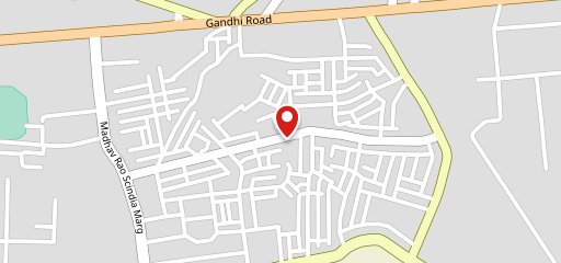 हाउस of K Best non-veg Restaurant in Gwalior on map