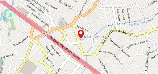 Hummm! Pizzas - Rancho Novo no mapa