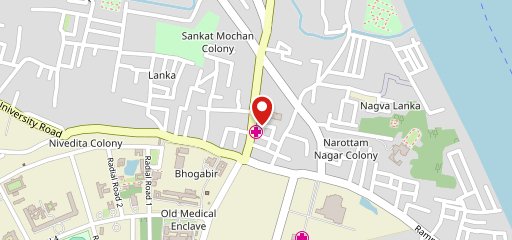 The hunger restaurant on map