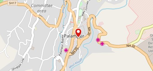 Hunger'z Palampur on map