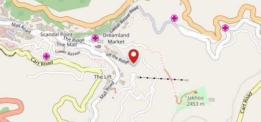 Hunger'z Sanjauli on map