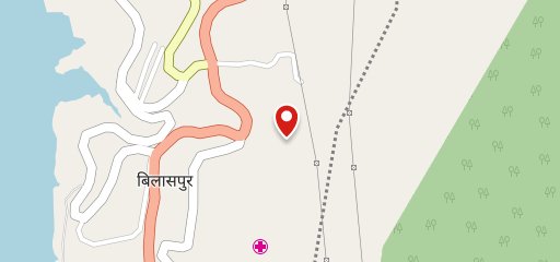 Hungry Point - Bilaspur HP on map