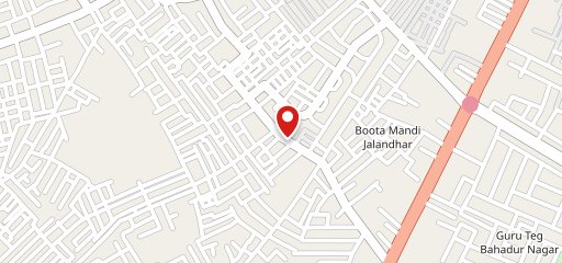 Hungry Point - Jalandhar Model House on map