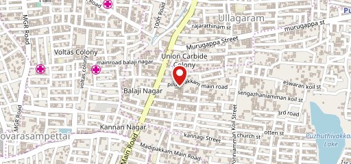 Hyderabad Biriyani on map