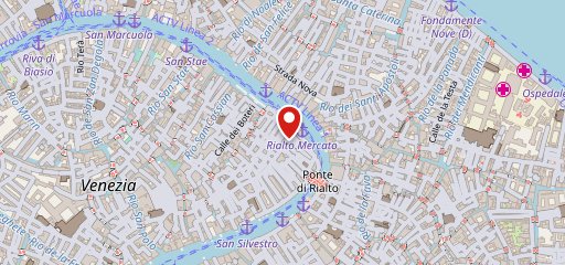 Osteria i Compari Venezia sulla mappa