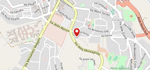 I Glicini ristorante pizzeria sulla mappa