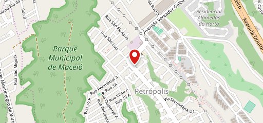 I Love Pizza no mapa