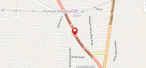 IAM BBQZ TIRUPUR on map