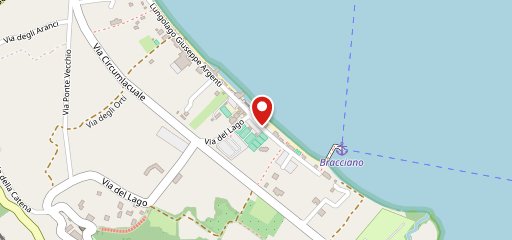 Idroscalo Bracciano sulla mappa