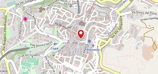 Ristorante Pizzeria Il Bacio Perugia Centro sulla mappa