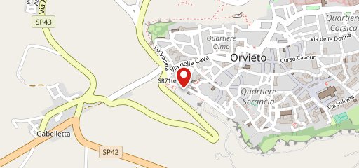 Il Bosco del Pesce Orvieto sulla mappa