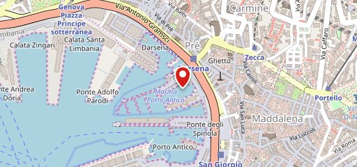 Il brigantino sulla mappa