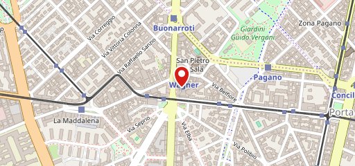 Il Caffè Ambrosiano sulla mappa