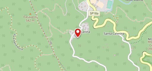 Ristorante Il Castagno da Nichi sulla mappa