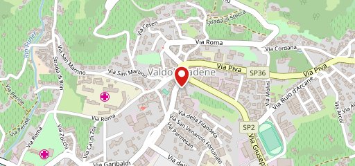 Osteria il cavò sulla mappa