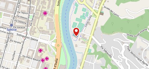 Lido beach Torino sulla mappa