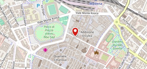 Il Foro dei Mercanti Caffetteria - Ristorante Camera di Commercio di Modena sulla mappa