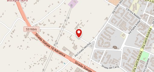 Pizzeria il gatto e la volpe sulla mappa