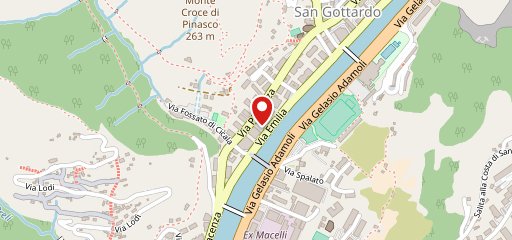 IL Genio della Pizza Genova sulla mappa