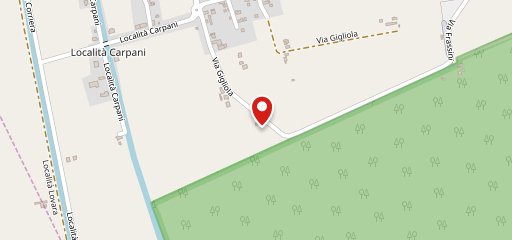 il giardino del " DELTA " sulla mappa