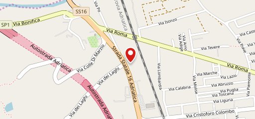 Il Giardino dell'arrosticino sulla mappa