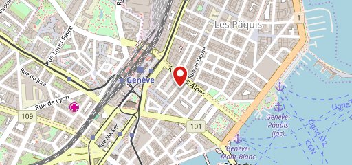 Il Monte Bianco sulla mappa