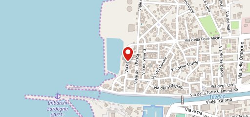 Il Moro Ristorante di Pesce Fiumicino sulla mappa