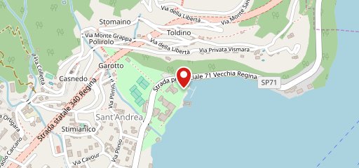 Ristorante Platano sulla mappa