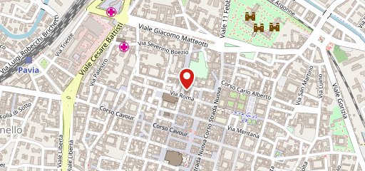 Il posticino Pavia sulla mappa