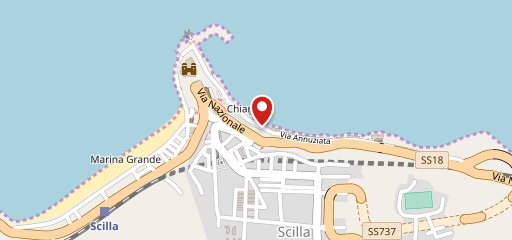 Principe di Scilla sulla mappa