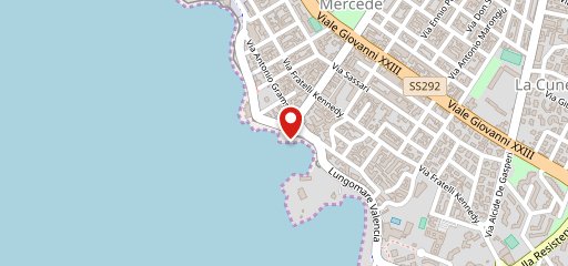 Riservato Beach Bar sur la carte