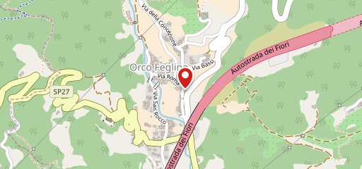 Il sentiero del pane sulla mappa