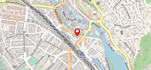 Aare Pizzeria Thun Thun sulla mappa