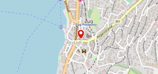 Imhof Bar Zug sulla mappa