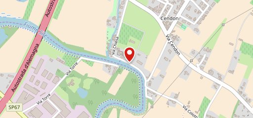 Pub Ristorante Imbarcadero sul Sile sulla mappa