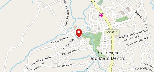 Império Hamburgueria no mapa