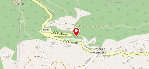 in Osteria cucina vegetariana sulla mappa