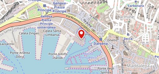 Indarsena Oyster Bar sulla mappa